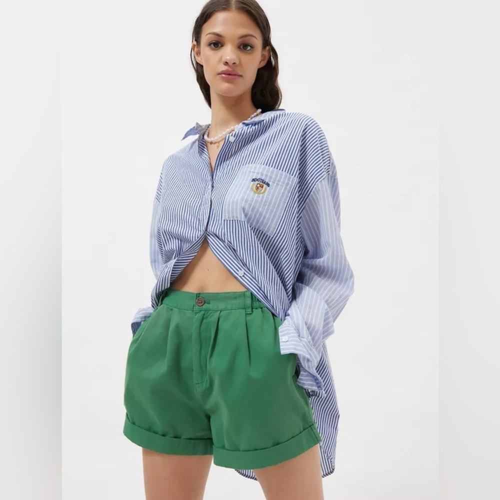 BDG Green Casual Shorts